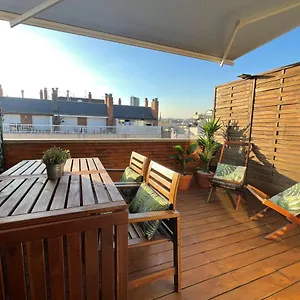 Penthouse Private Terrace Sustainable Keyless Access Barcelona